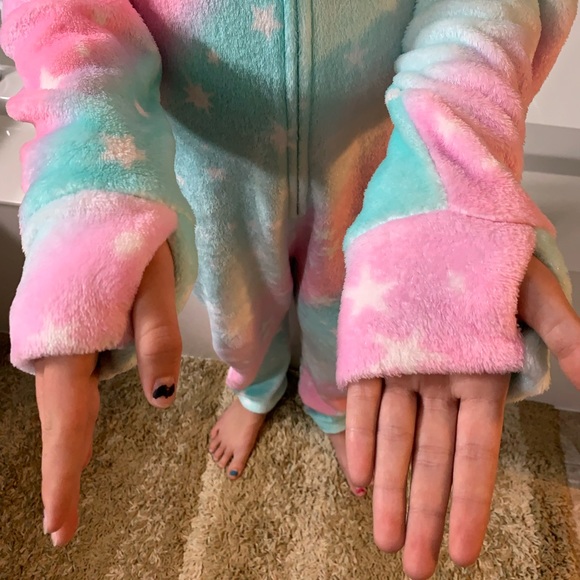 Justice Woman’s Small (or Youth XL) Unicorn Onesie 🦄 - Picture 3 of 10